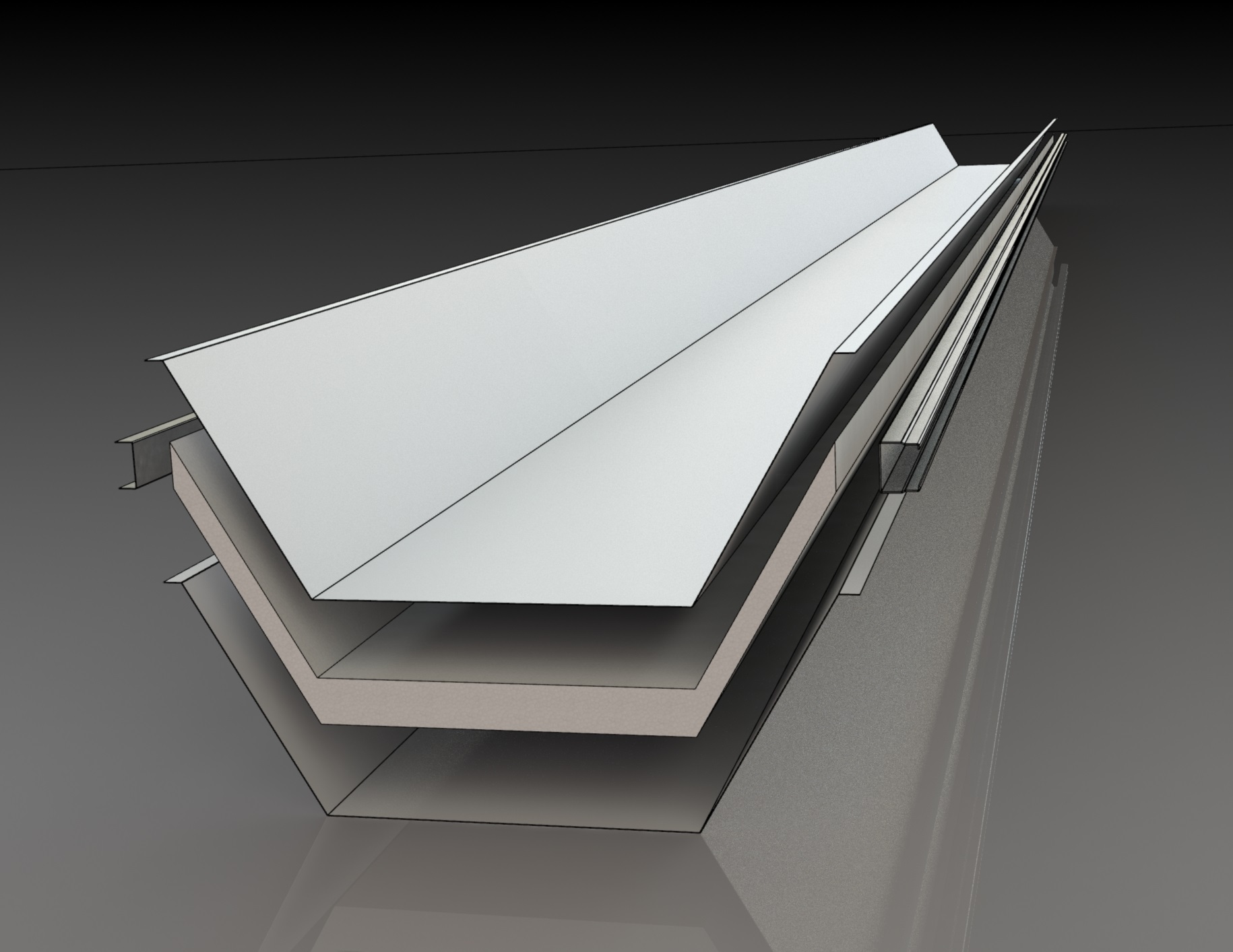 Panel térmico estructural NURPANEL tipo 2